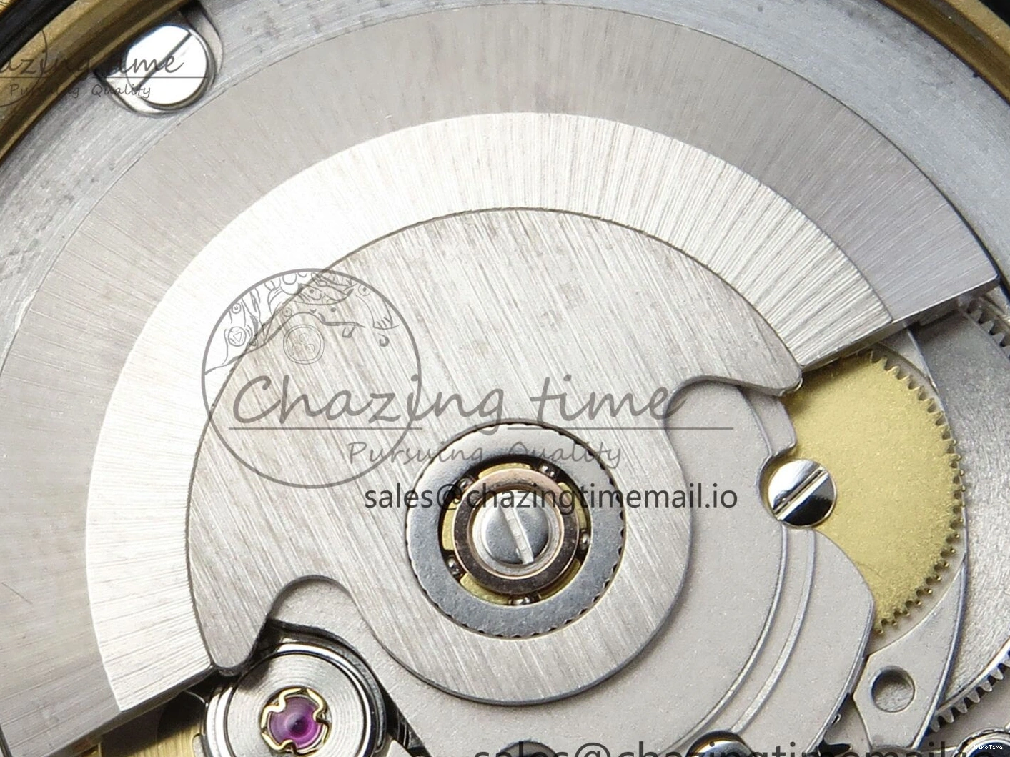 MiroTime 0314 DayDate 40 YG QF 1:1 Best Edition Pink Diamonds Dial Diamonds Bezel on President Bracelet A2836 V5 (Gain Weight) ZipUp 488